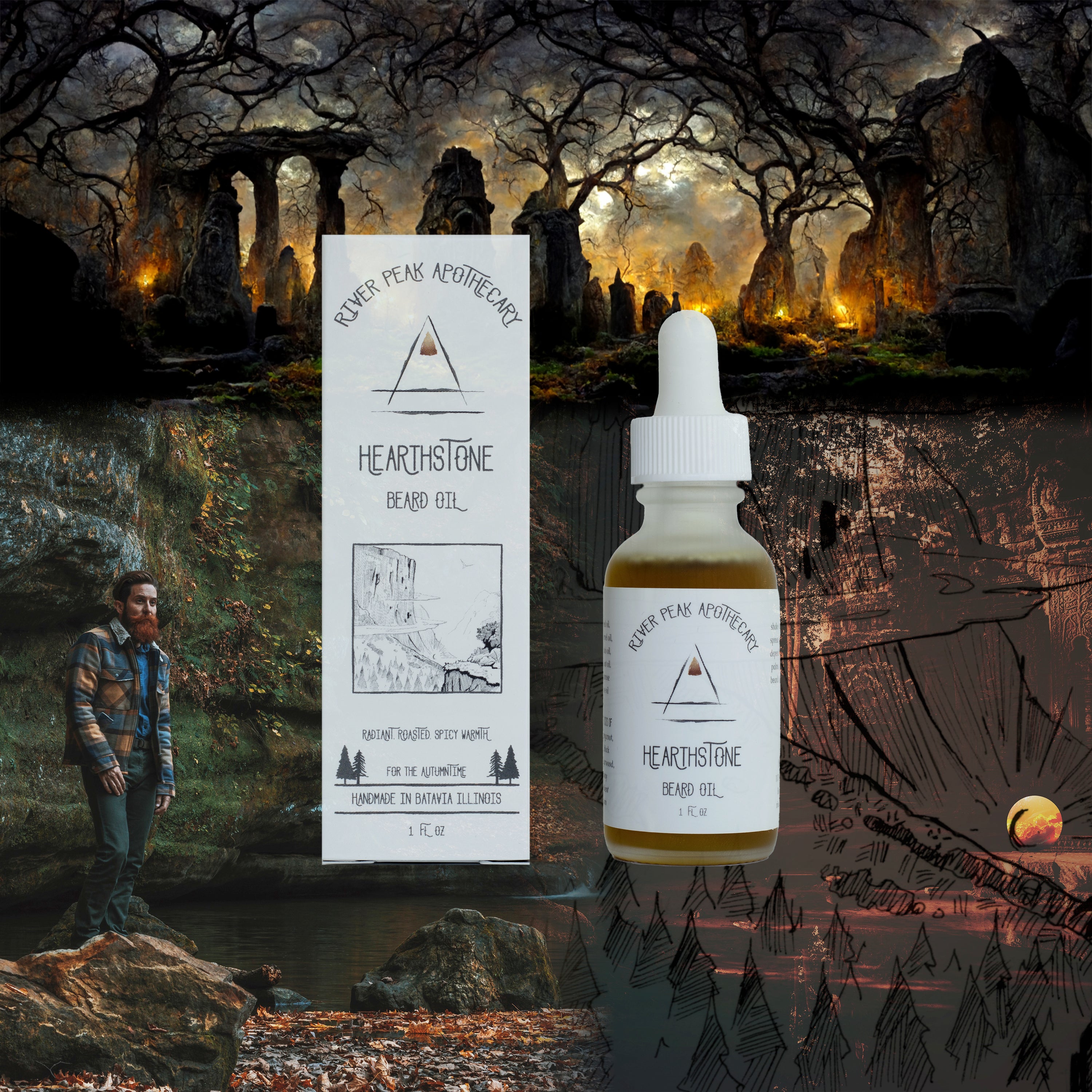 Hearthstone Beard Oil • Autumn