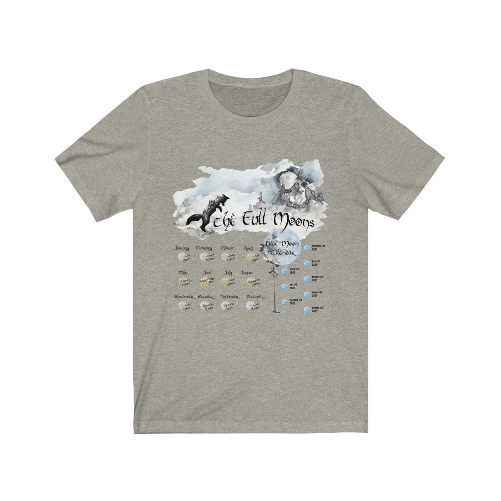 Full Moon Calendar T-Shirt