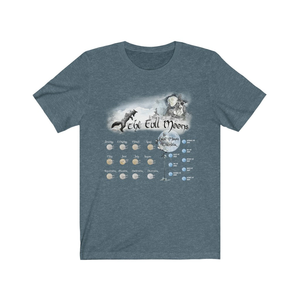 Full Moon Calendar T-Shirt