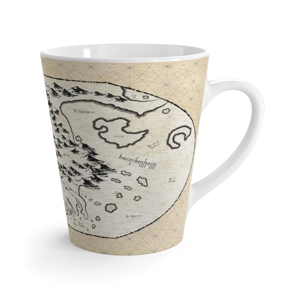 Realm Map Latte Mug
