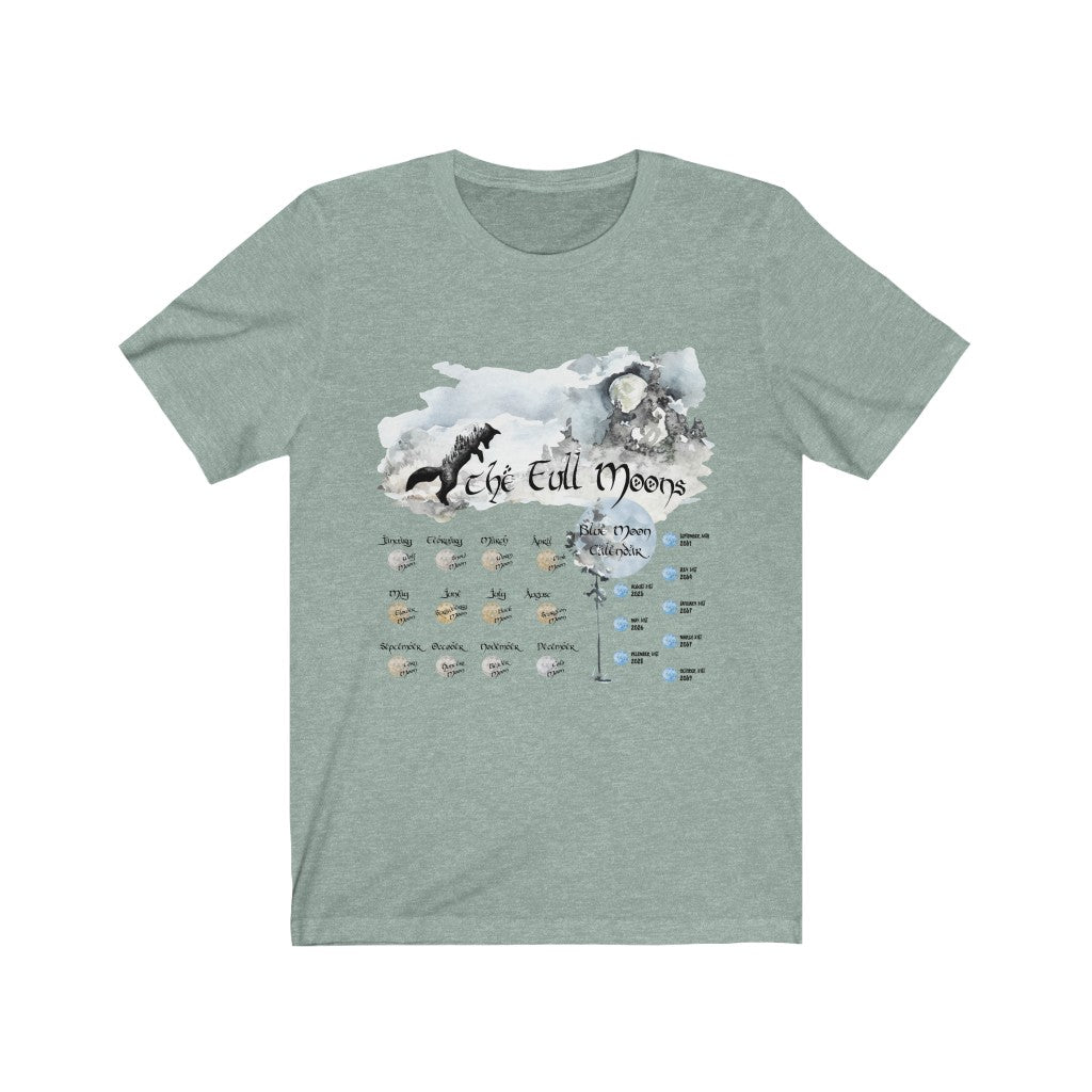 Full Moon Calendar T-Shirt