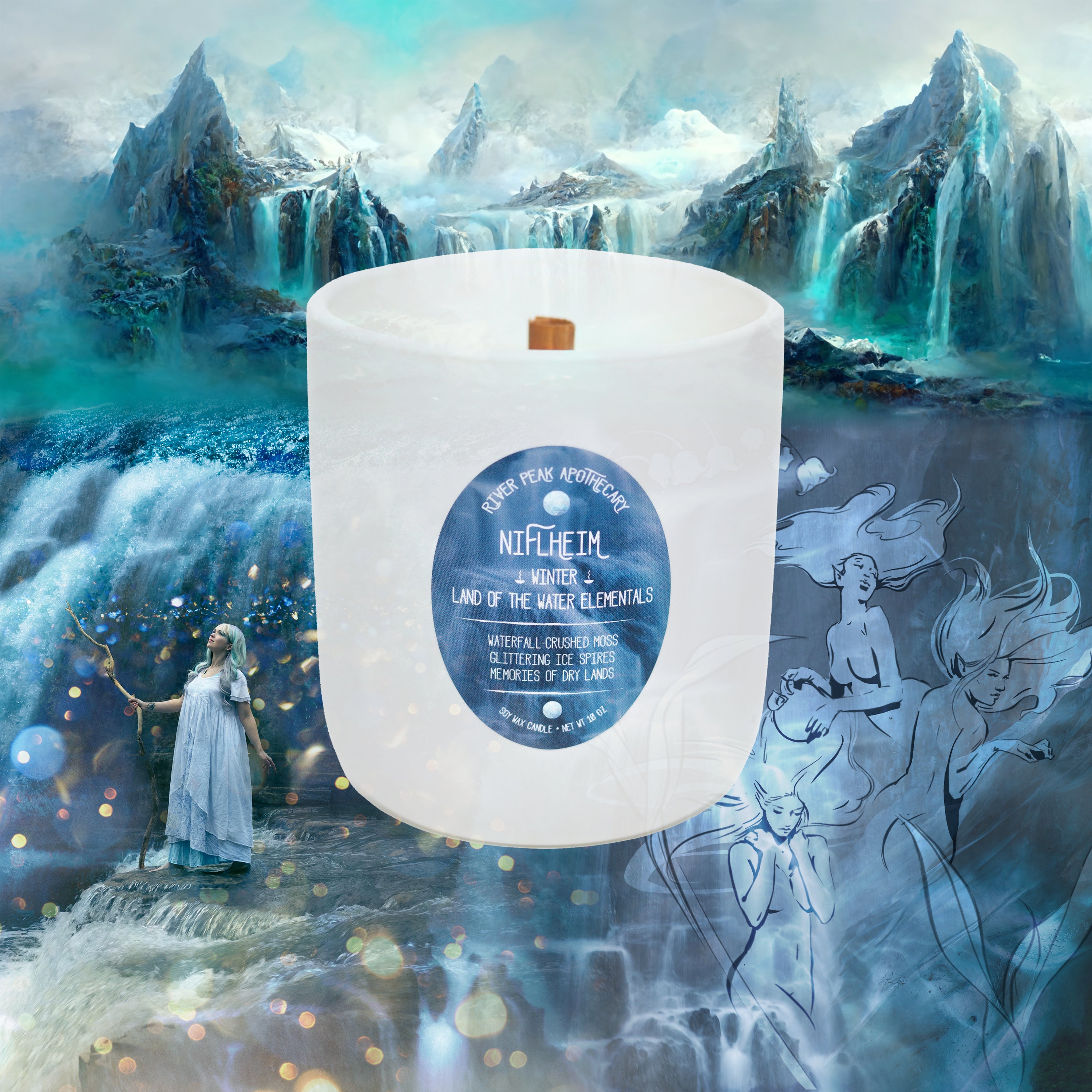 Niflheim Wood Wick Candle • Winter