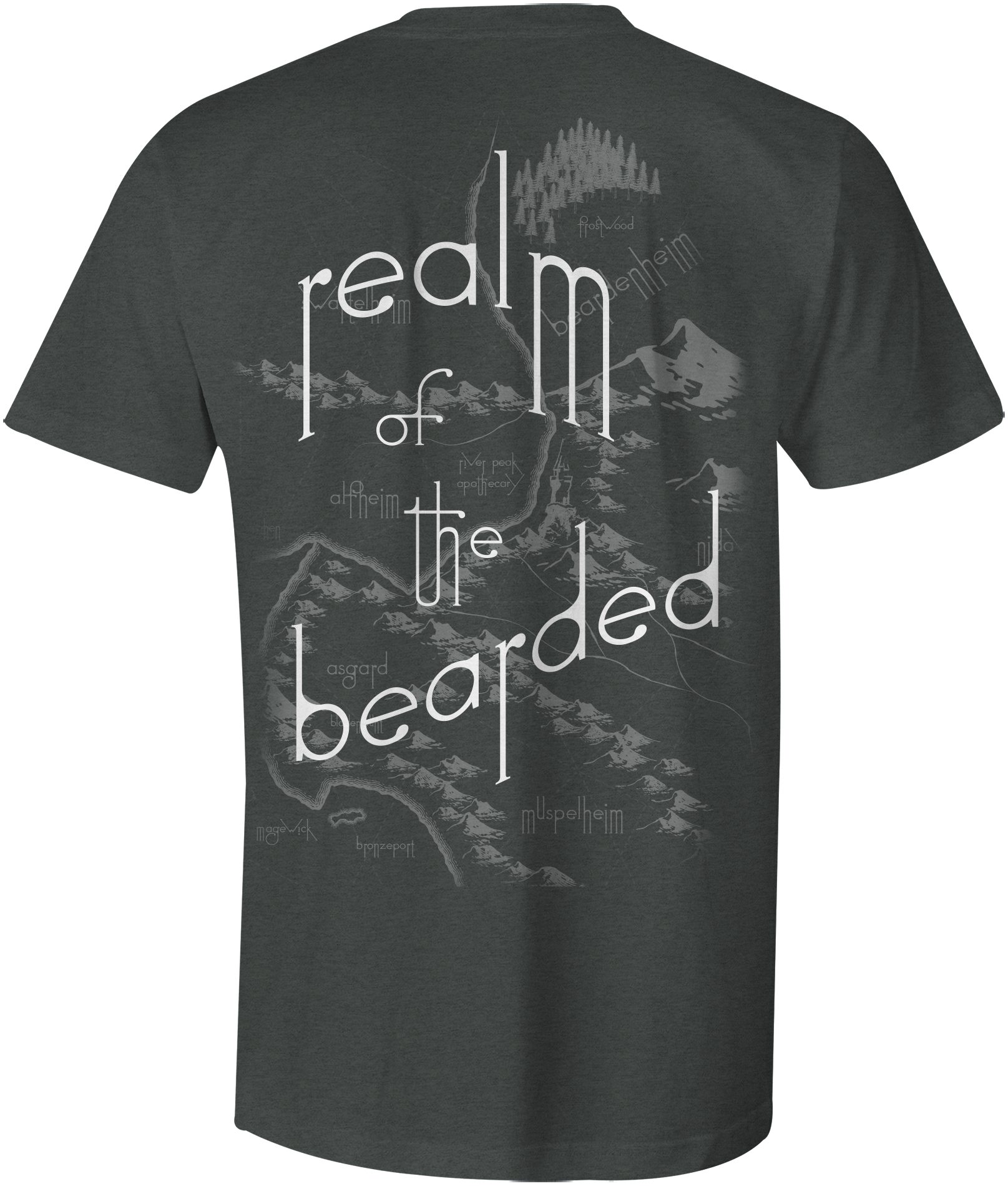 River Peak Realm of the Bearded T-Shirt {3 Colors}