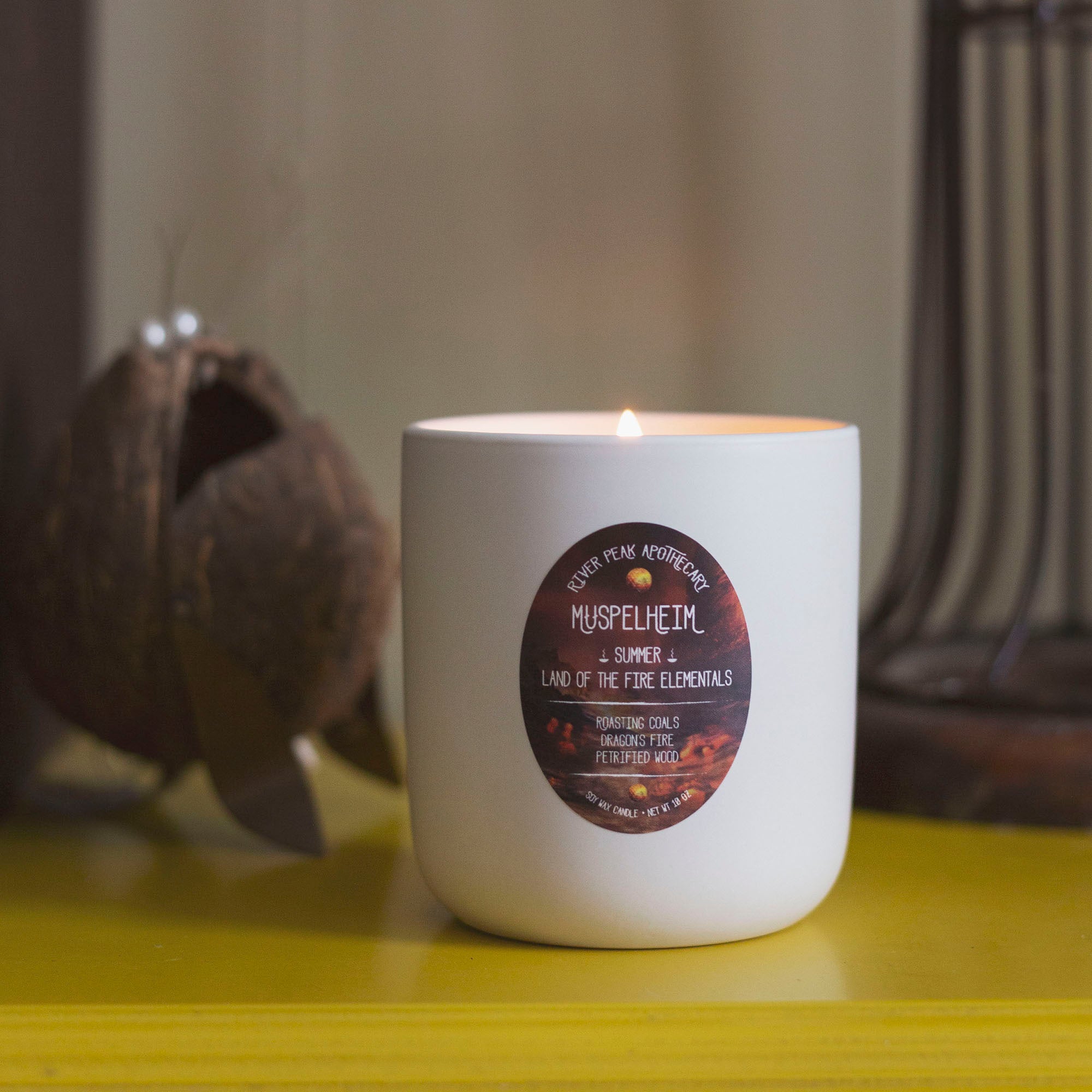 Muspelheim Wood Wick Candle • Summer