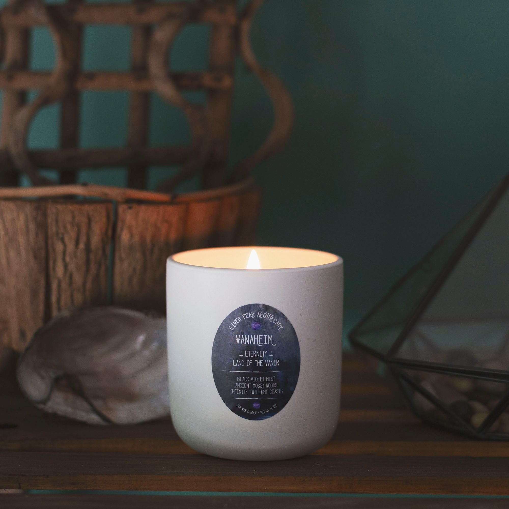 Vanaheim Wood Wick Candle • Eternity