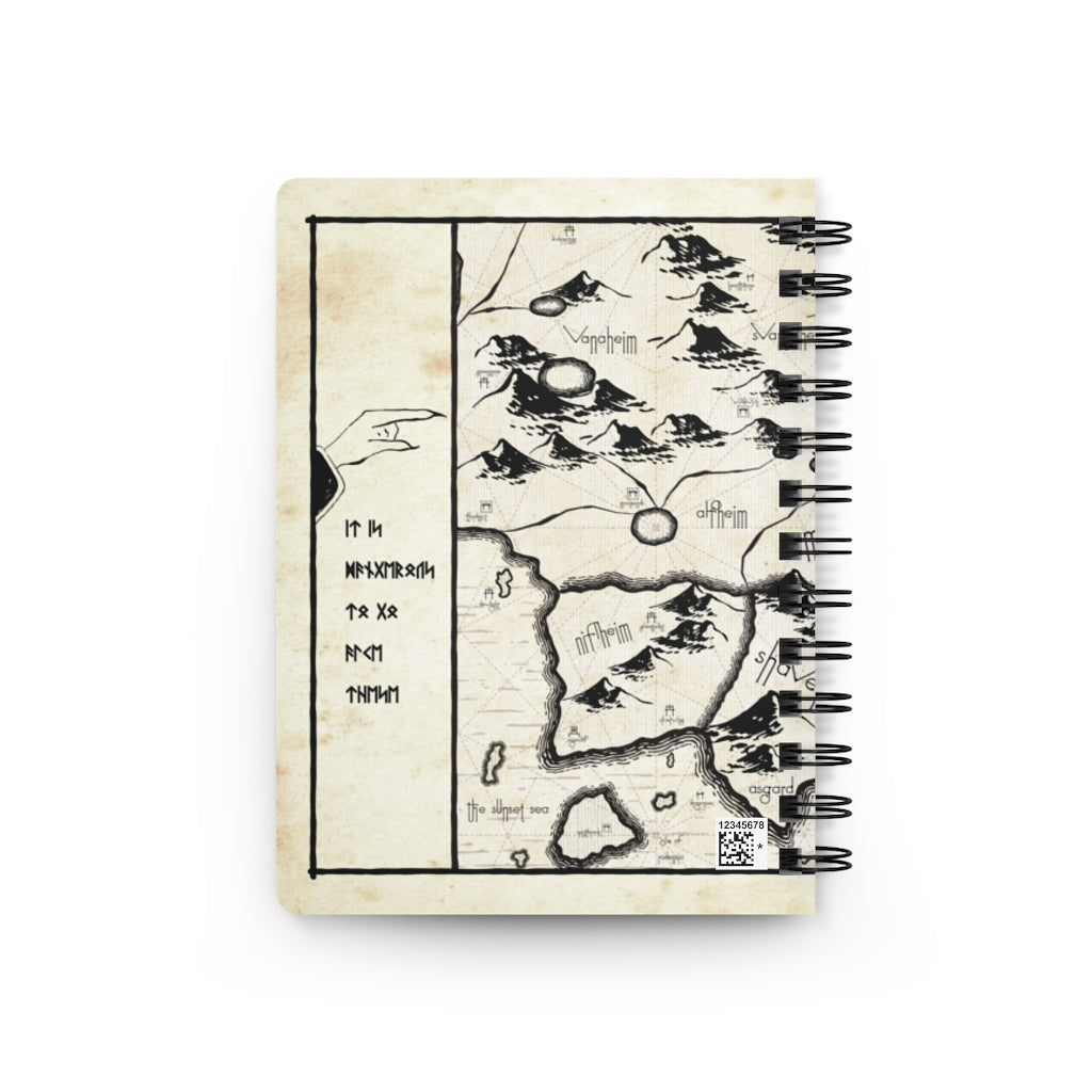 Realm Map Spiral Bound Journal