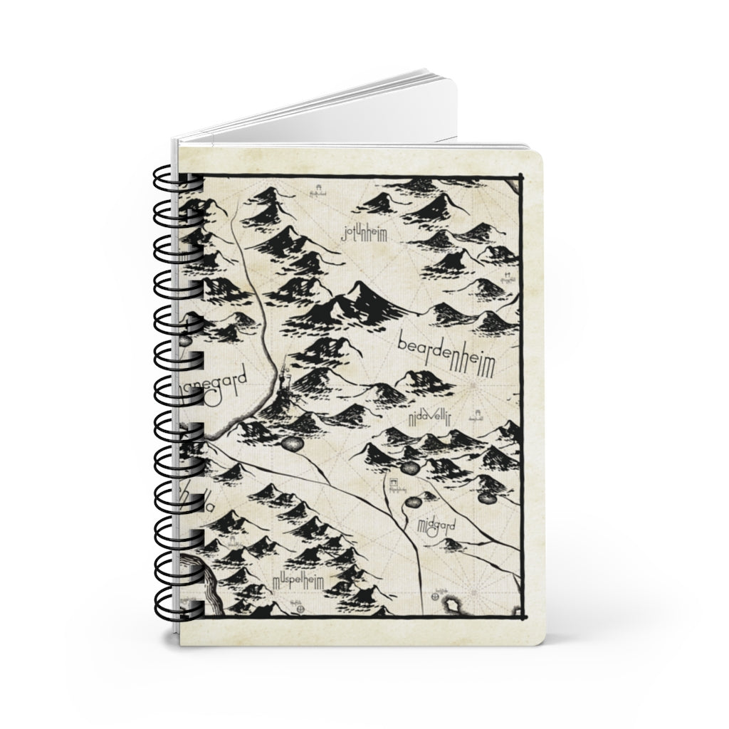 Realm Map Spiral Bound Journal