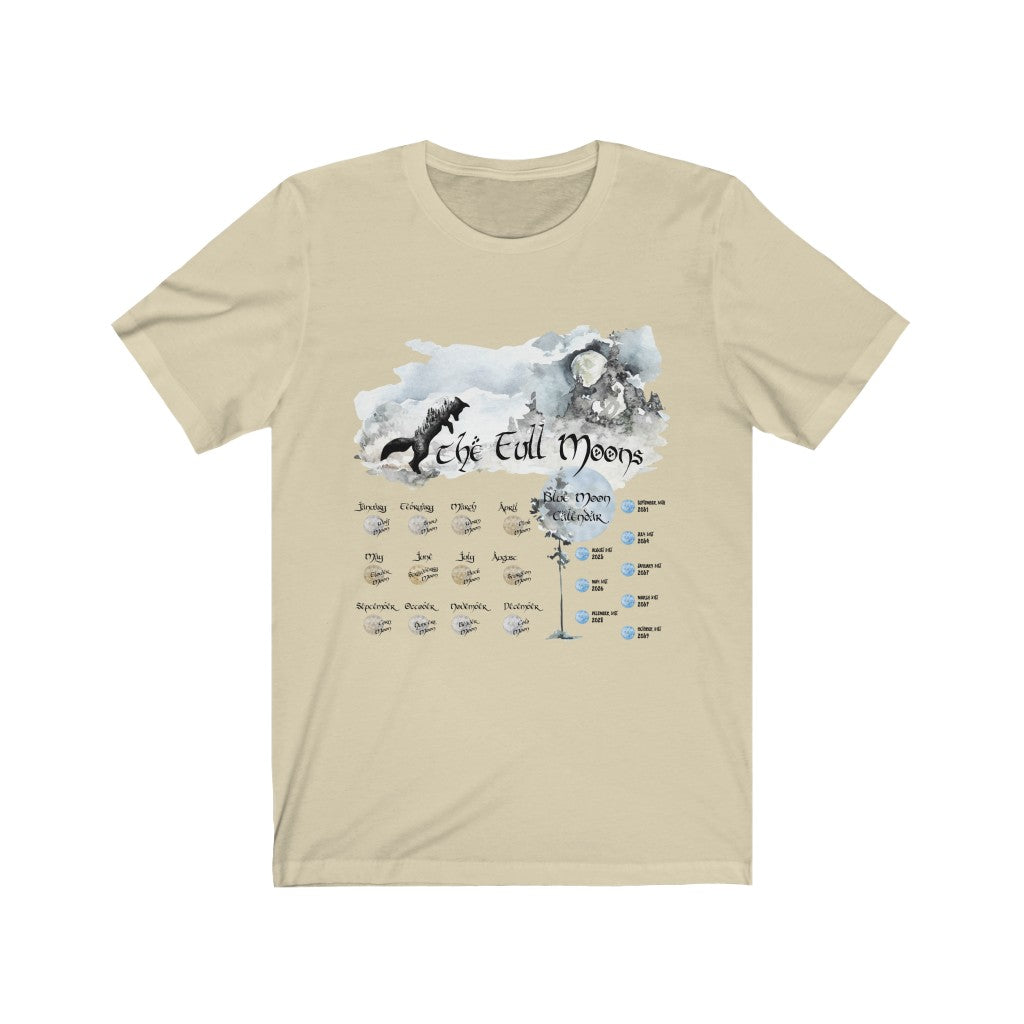 Full Moon Calendar T-Shirt