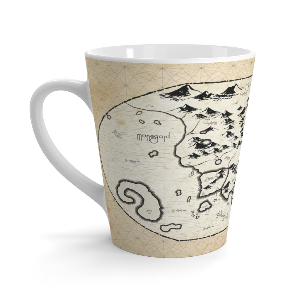 Realm Map Latte Mug