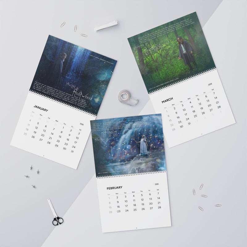 Beardsgaard Fantasy Wall Calendar (2026)
