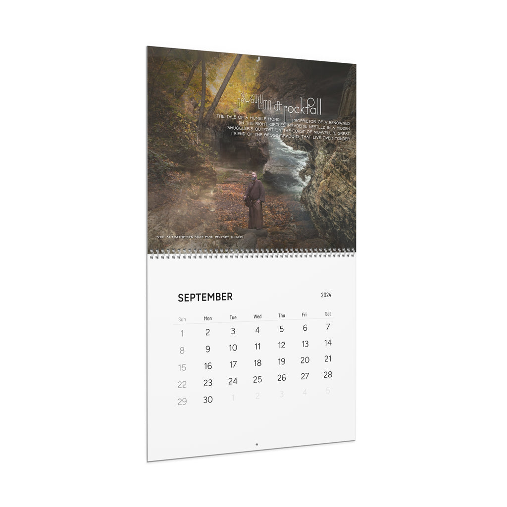 Beardsgaard Fantasy Wall Calendar (2024)