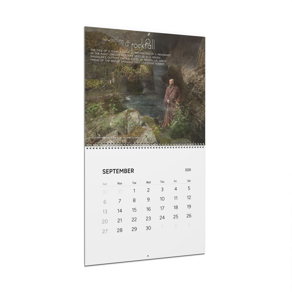Beardsgaard Fantasy Wall Calendar (2026)