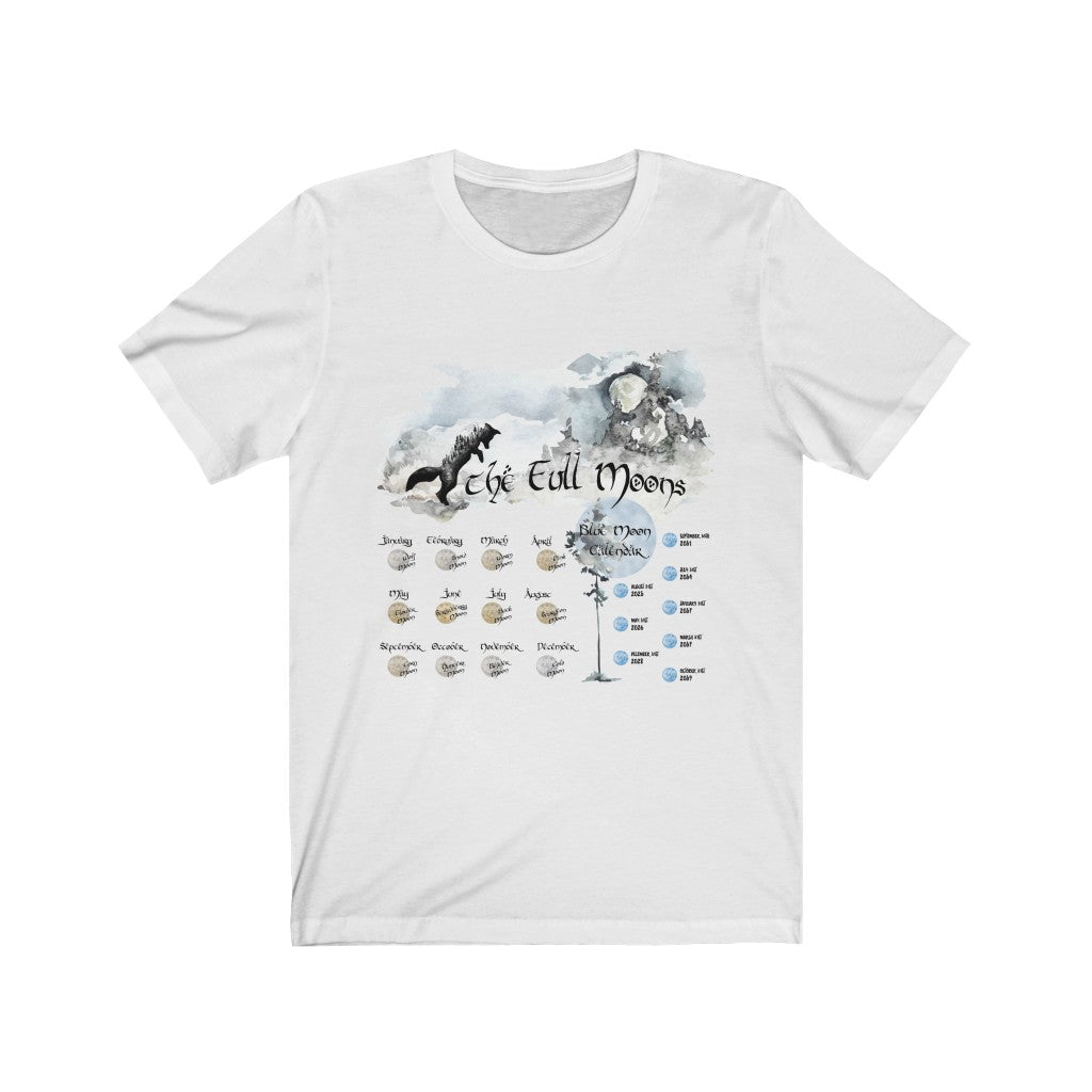 Full Moon Calendar T-Shirt