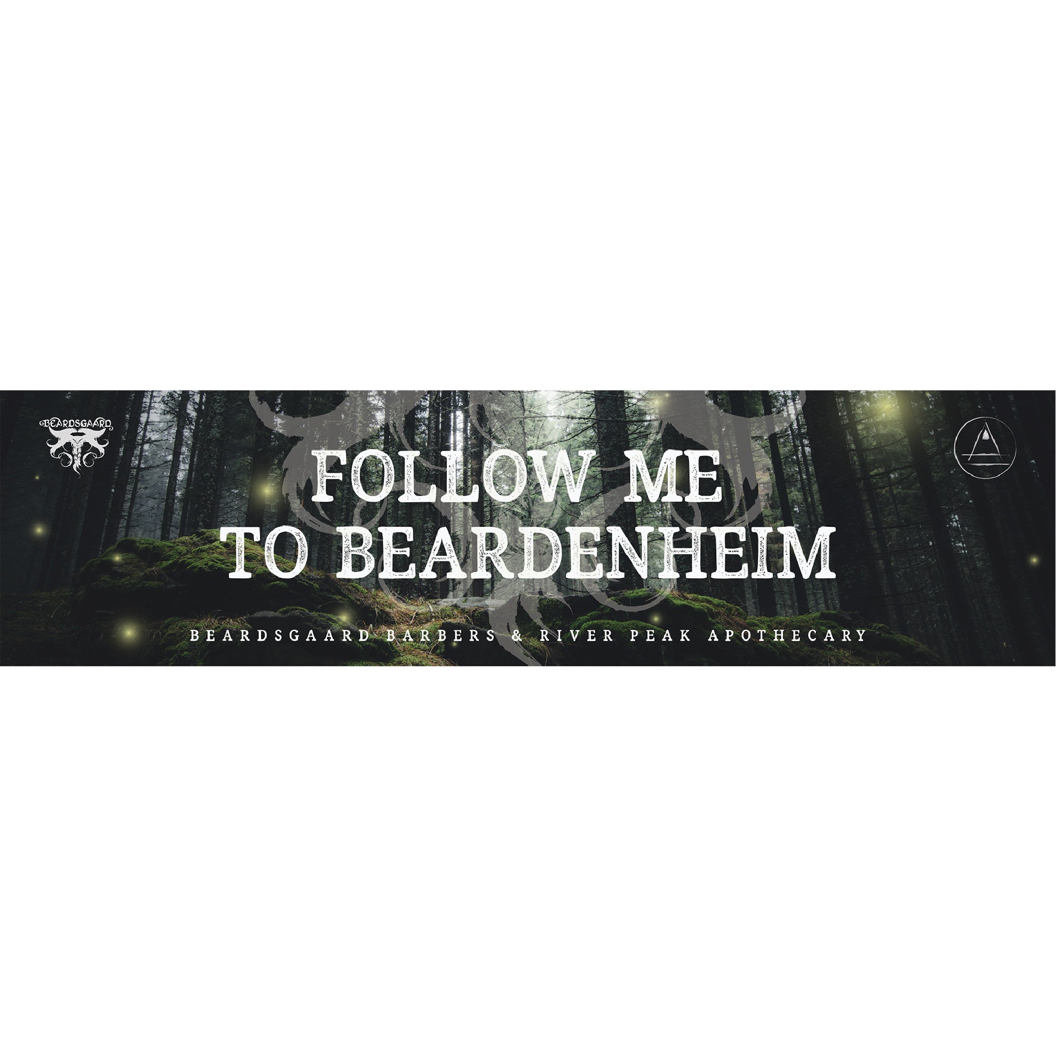 Bumper Sticker • Follow Me to Beardenheim